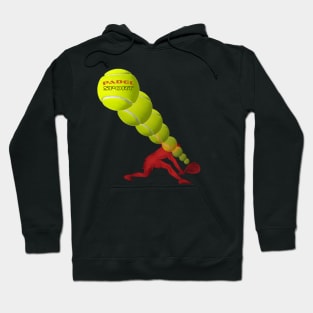 Padel sport 7 red Hoodie